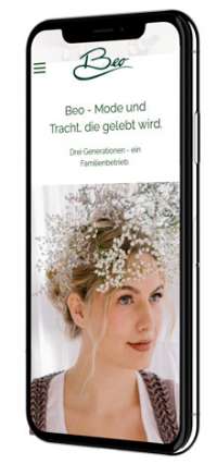 Smartphone Beo Trachten und Mode